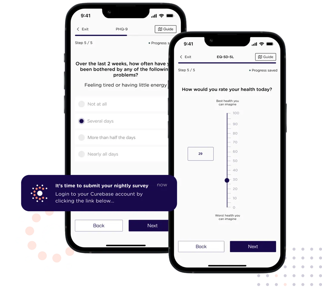 Curebase eClinical Platform Screenshot